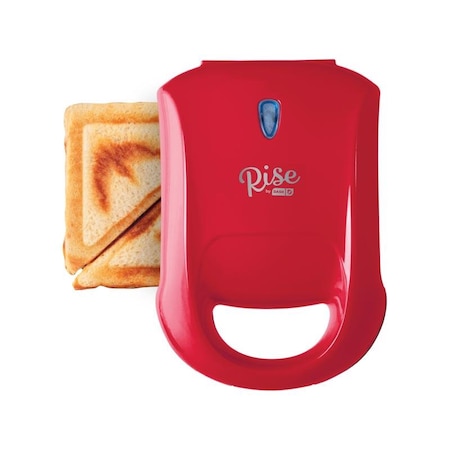 Rise By Dash Rise by Dash Red Metal Nonstick Surface Sandwich Maker RPM100GBRR06